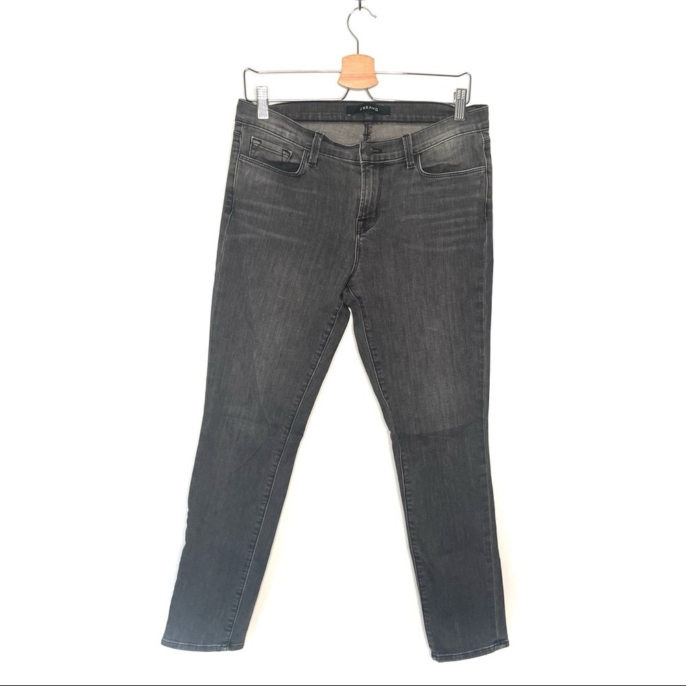 J Brand | Black Distressed Jax Skinny Jeans